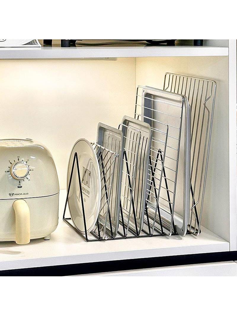 Kitchen Storage Rack Iron Art  - đánh giá và giá Kitchen Baking Pan Organizer