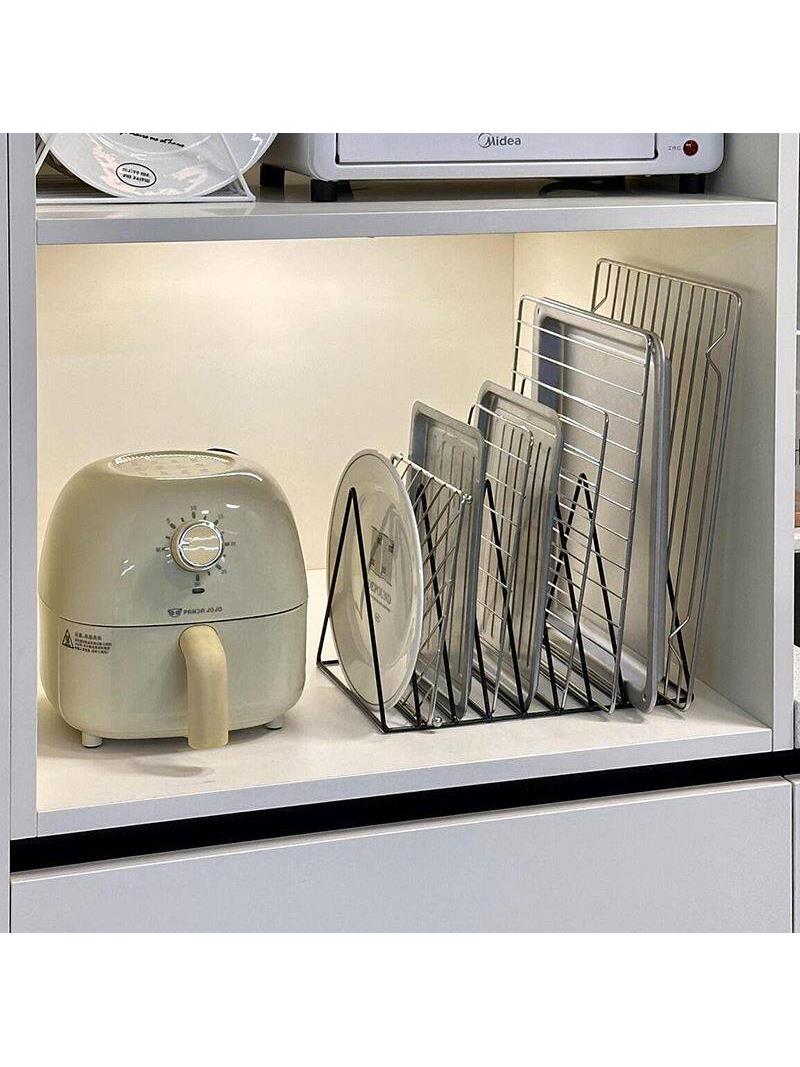 Kitchen Storage Rack Iron Art  - đánh giá và giá Kitchen Baking Pan Organizer