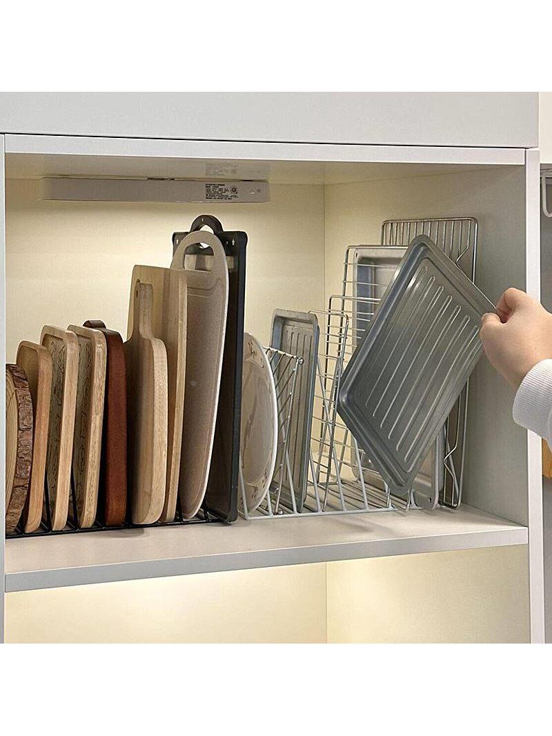 Kitchen Storage Rack Iron Art  - đánh giá và giá Kitchen Baking Pan Organizer