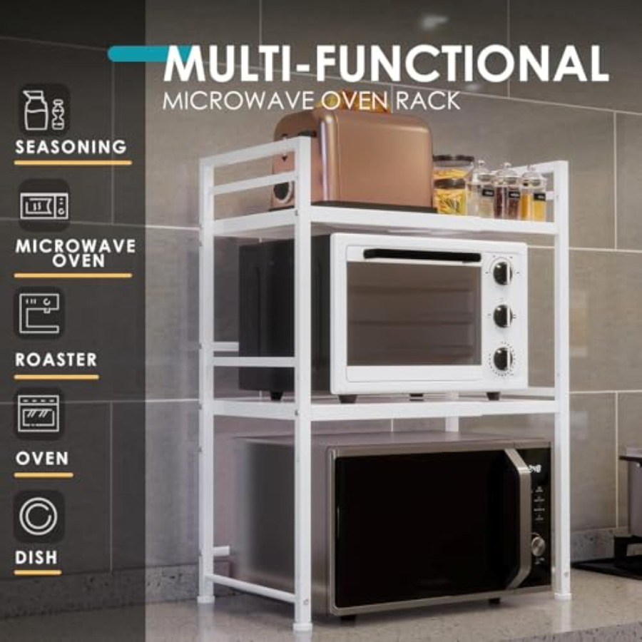 Microwave Oven Rack, Expandabl - đánh giá và giá Kitchen Utensils
