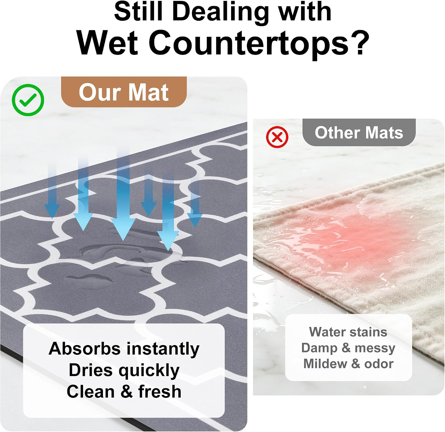 Tableware Drying Mat Super Abs - đánh giá và giá Kitchen Baking Mat
