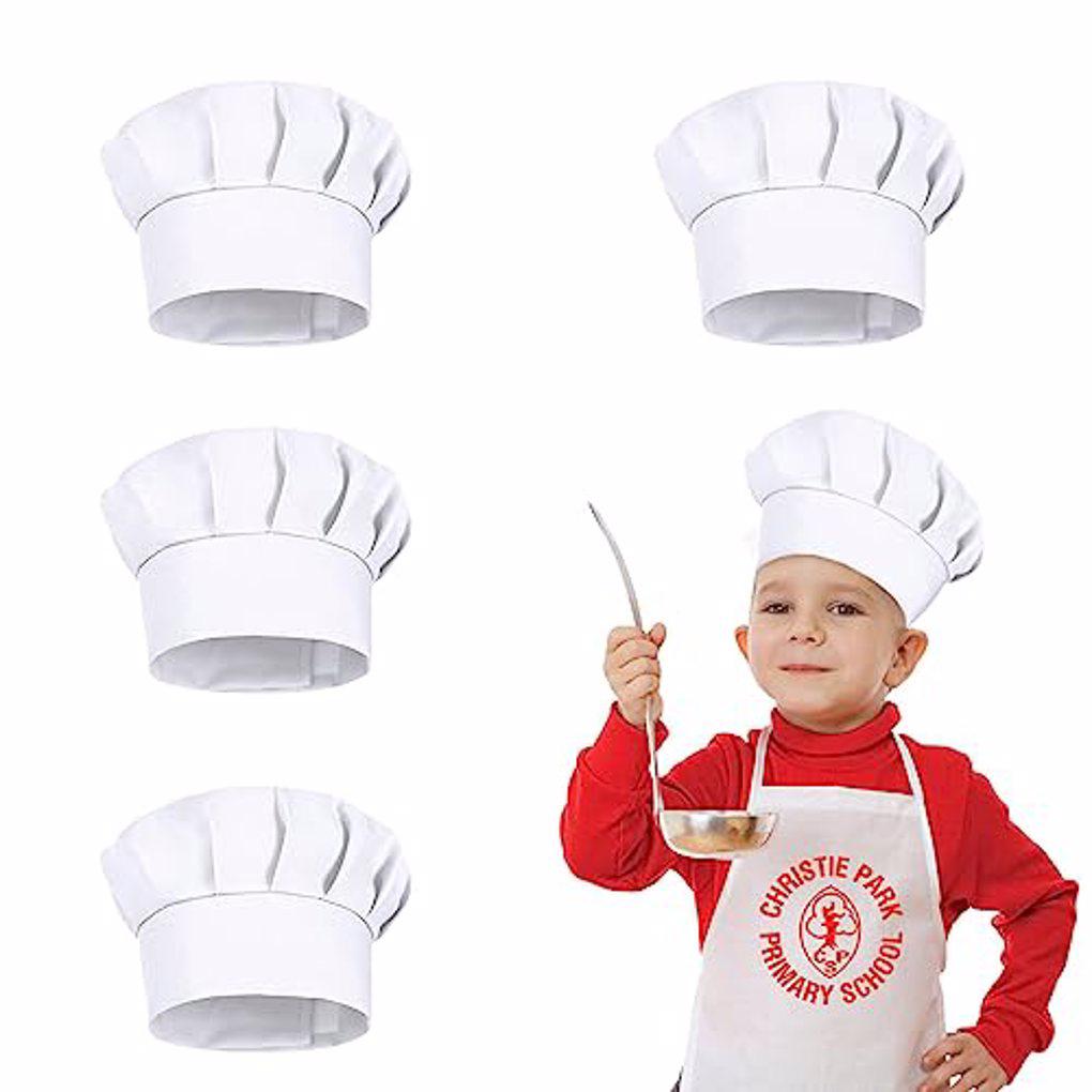 4PCS White Party Cap Hat Costu - đánh giá và giá Baking Kitchen Kids